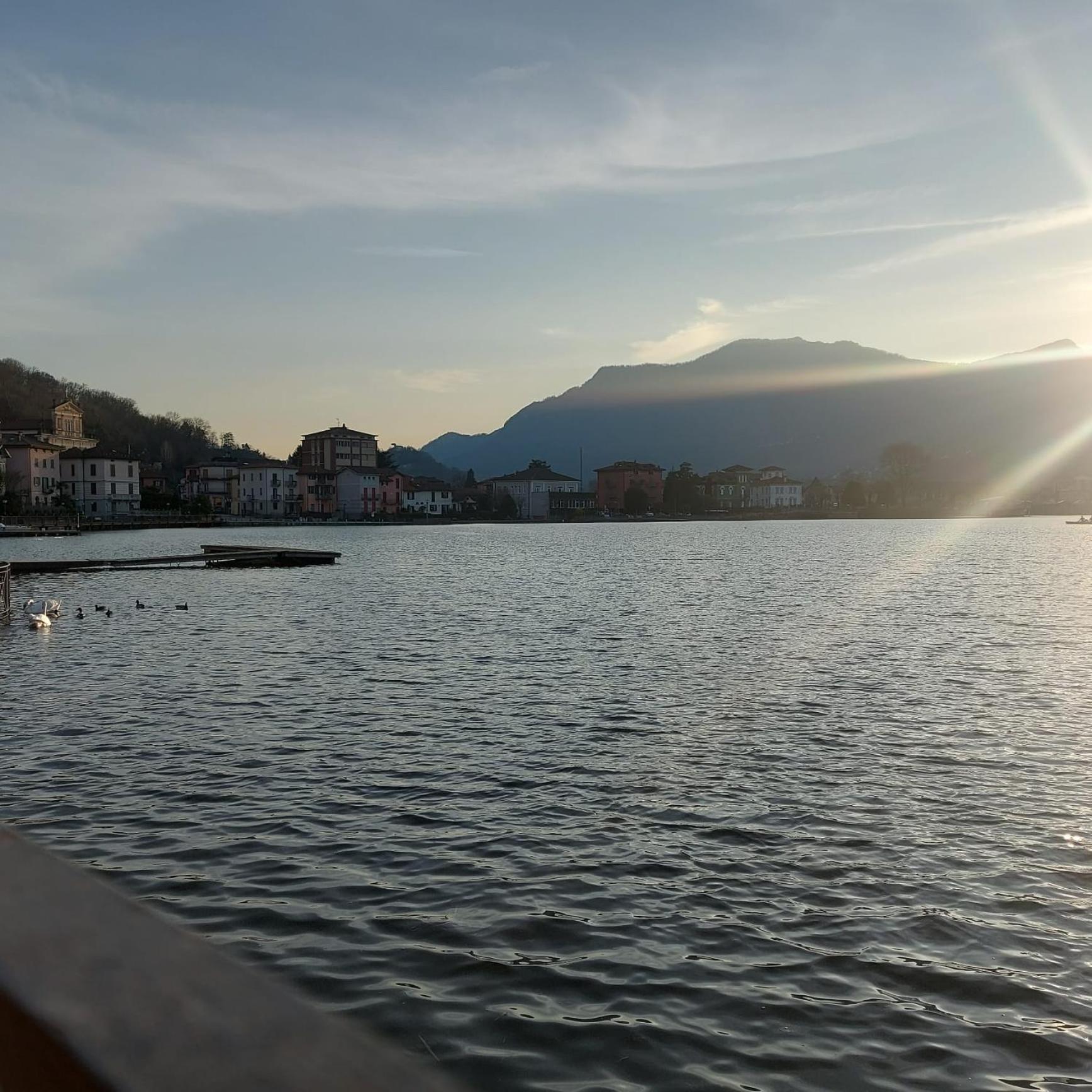 Rifugio Sul Lago Di Lugano A Порто-Черезио Экстерьер фото