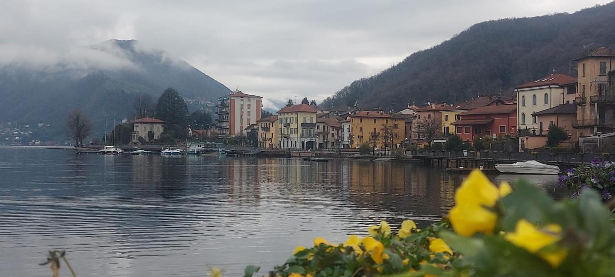 Rifugio Sul Lago Di Lugano A Порто-Черезио Экстерьер фото