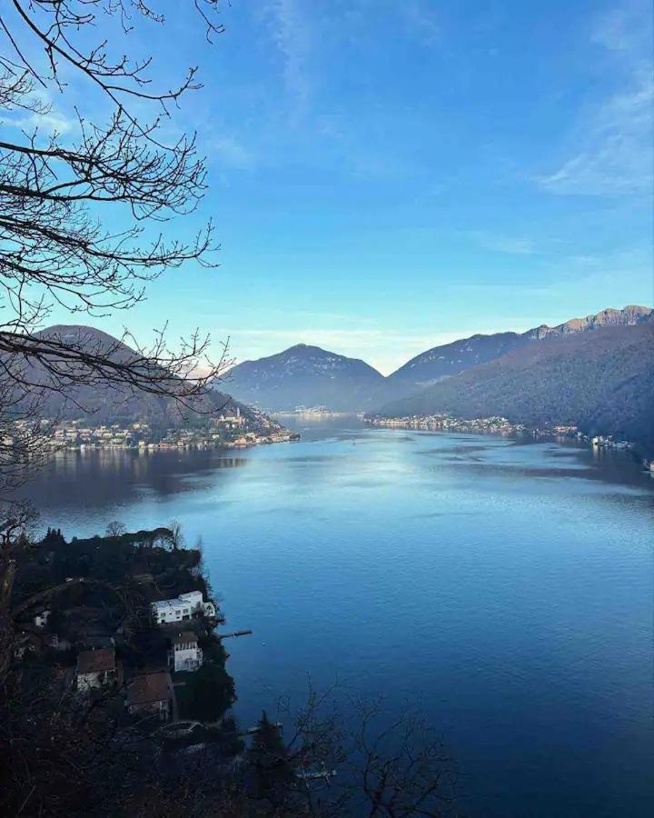 Rifugio Sul Lago Di Lugano A Порто-Черезио Экстерьер фото
